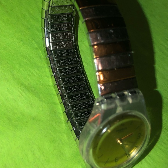 Gold Silver SWATCH WATCH - Picture 10 of 13